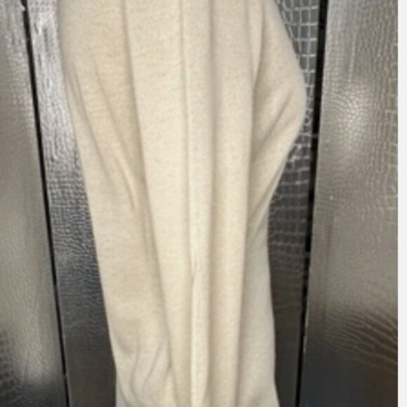 Helmut Lang Oversize Turtleneck Sweater Womens Size Small Cream - Picture 3 of 11